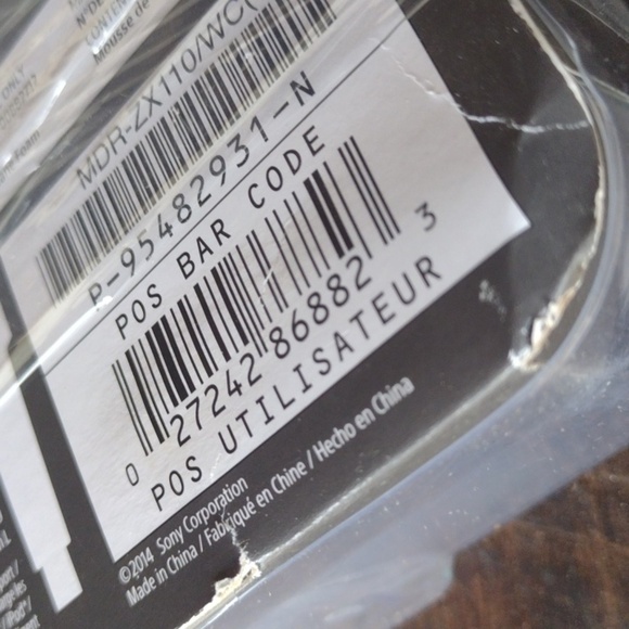 Sony MDR White Over-Ear Headphones NWT - Picture 3 of 3